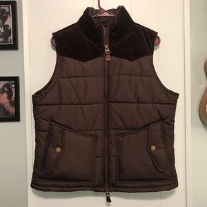 Ralph Lauren Corduroy Puffer Vest